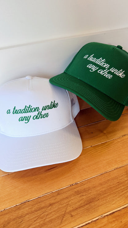 A Tradition Unlike Any Other Masters Embroidered Canvas + Mesh Hat