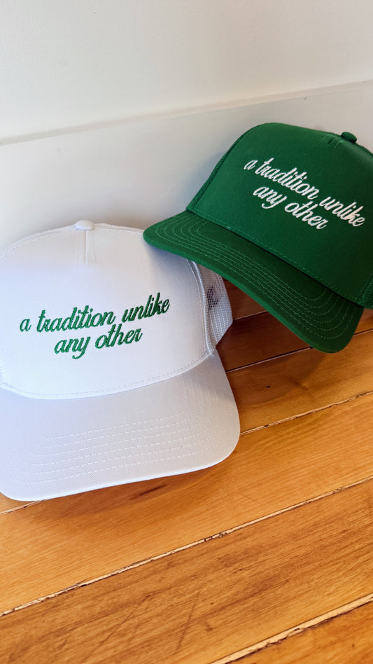 A Tradition Unlike Any Other Masters Embroidered Canvas + Mesh Hat