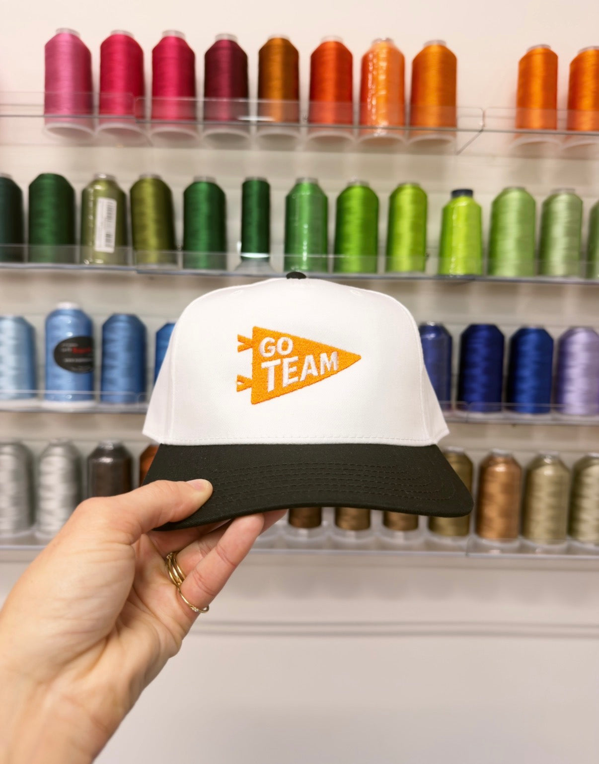 Go Team! Embroidered Hat