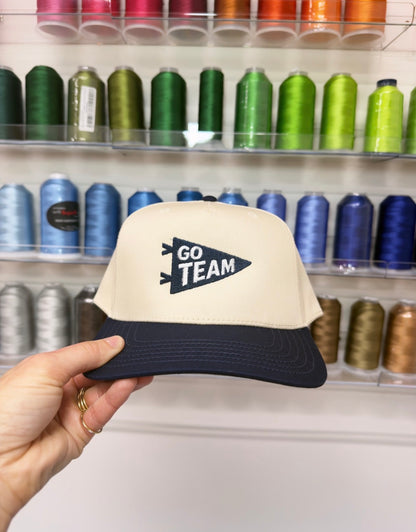 Go Team! Embroidered Hat