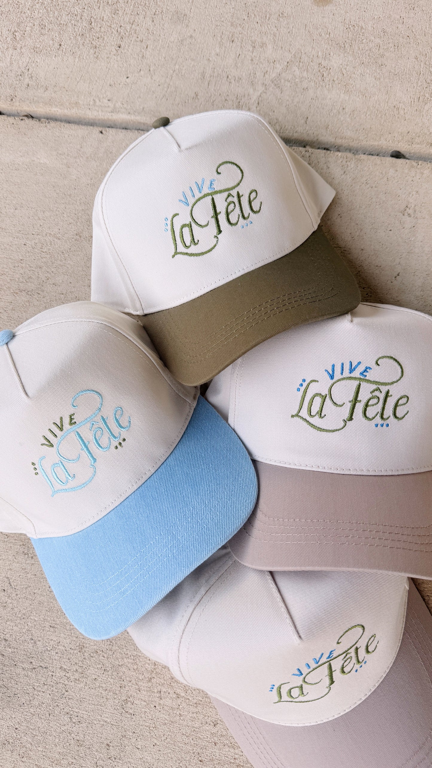Vive La Fête Canvas Hat
