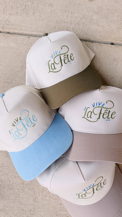 Vive La Fête Canvas Hat