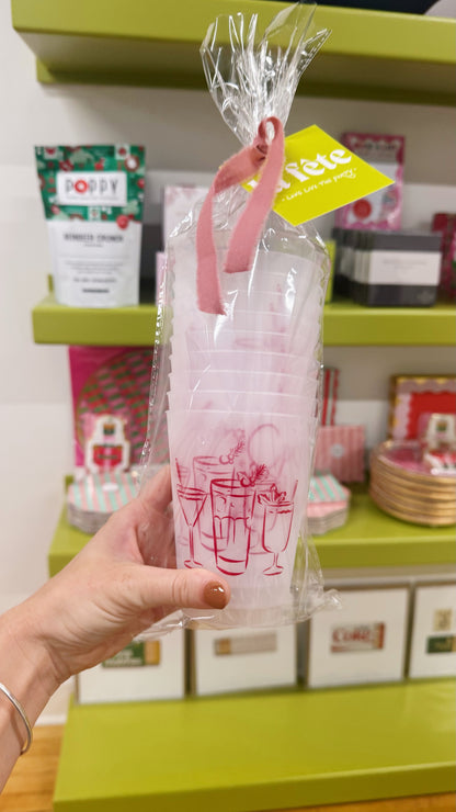 Cup of Cheer Frosted Cups