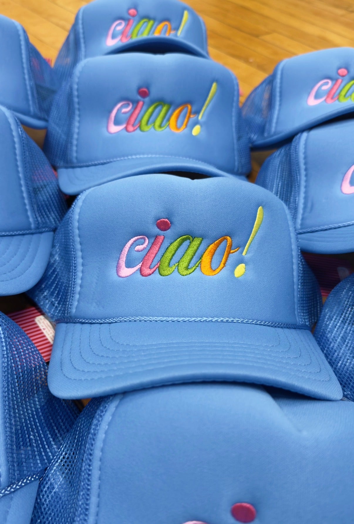 Ciao! Embroidered Trucker Hat