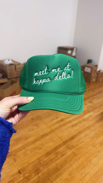 Meet me in.... Custom Hats!