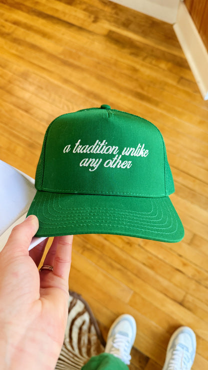 A Tradition Unlike Any Other Masters Embroidered Canvas + Mesh Hat