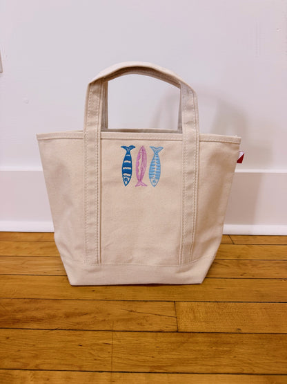 Sardine Mini Canvas Tote