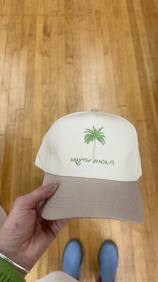 Palm Tree Custom Hats