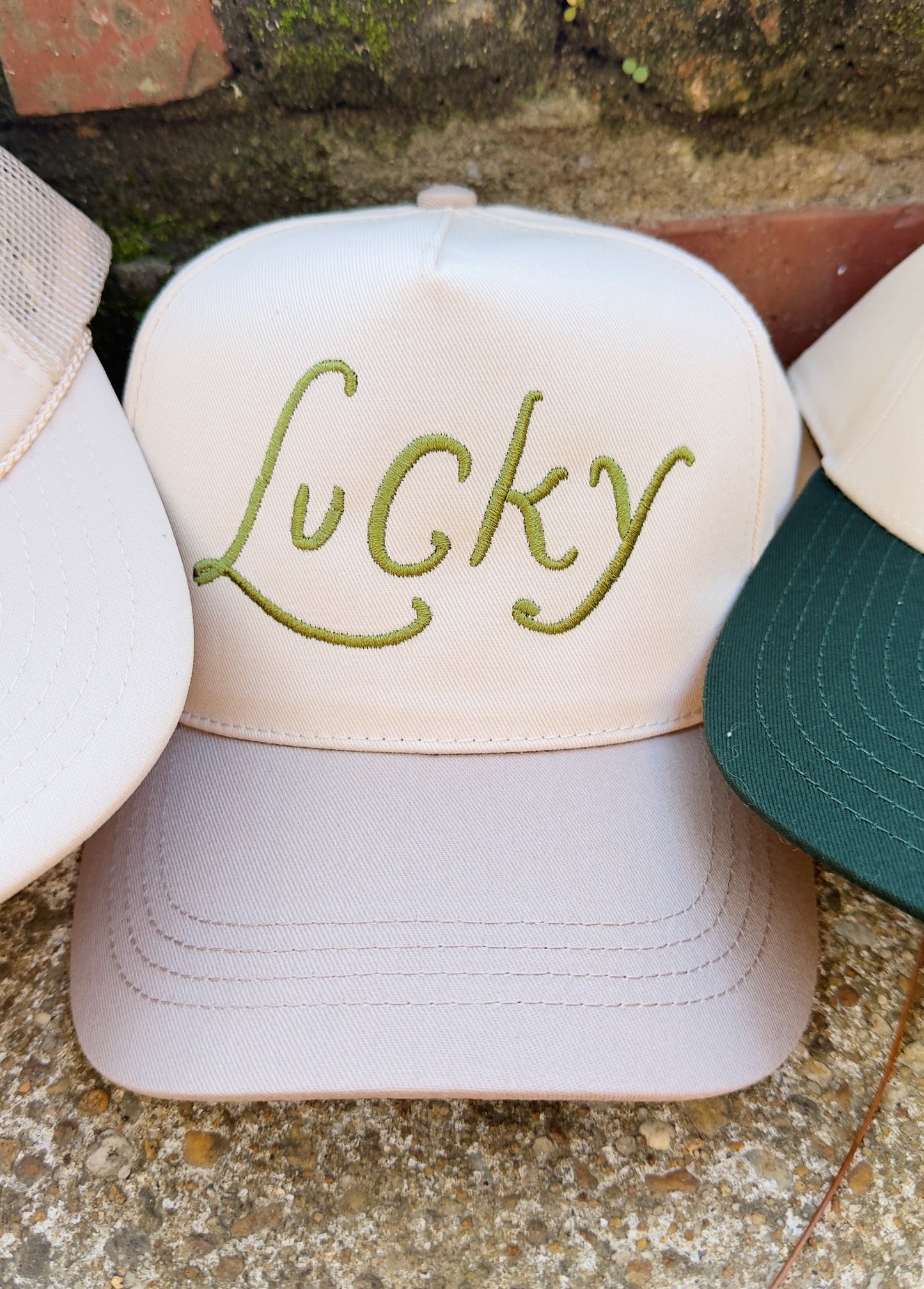 Lucky Embroidered Hat