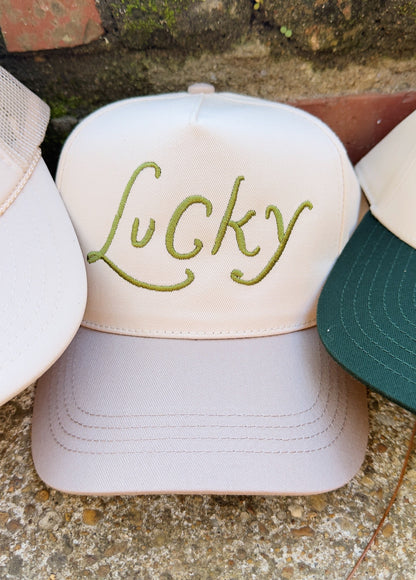 Lucky Embroidered Hat