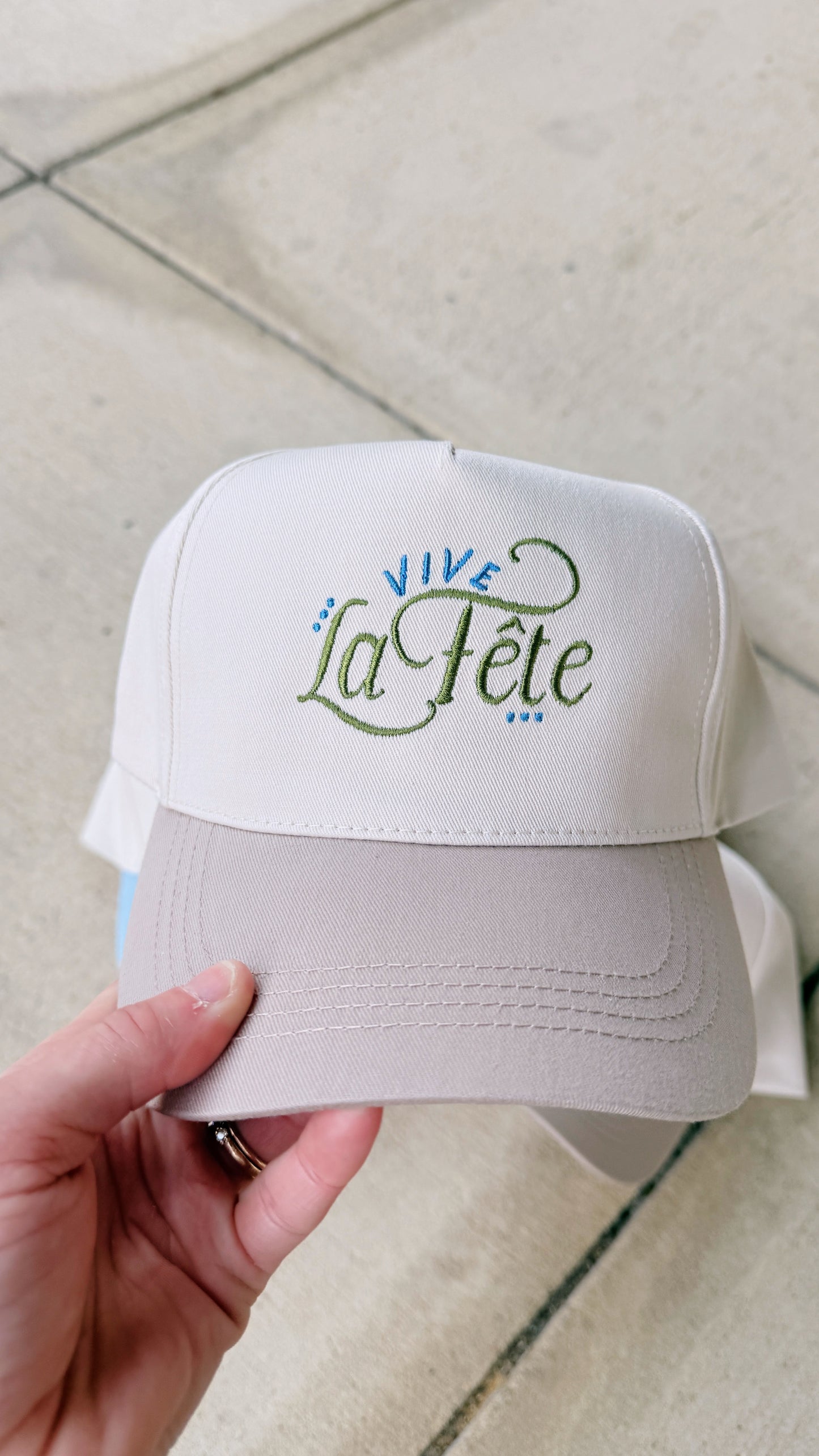 Vive La Fête Canvas Hat