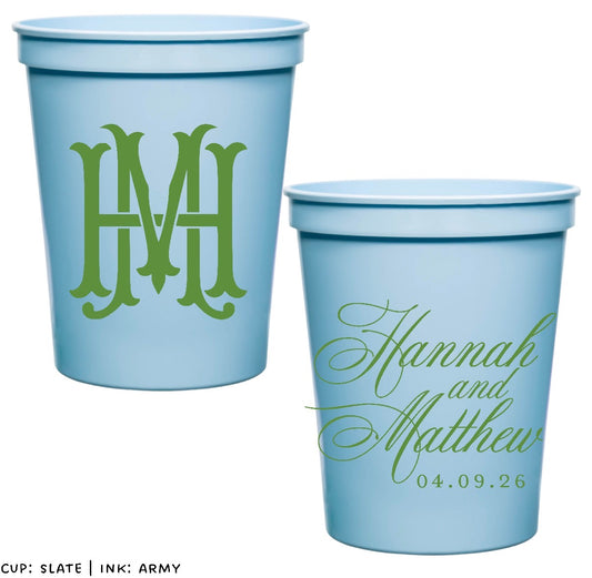 Classic Duogram Stadium Cups