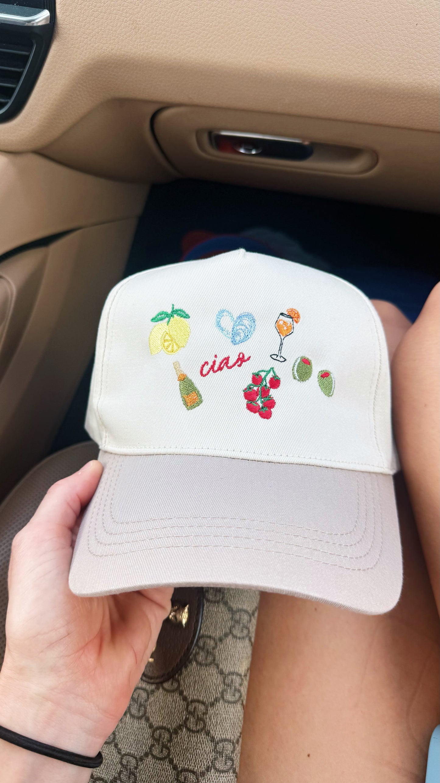 Italian Summer Canvas Hat