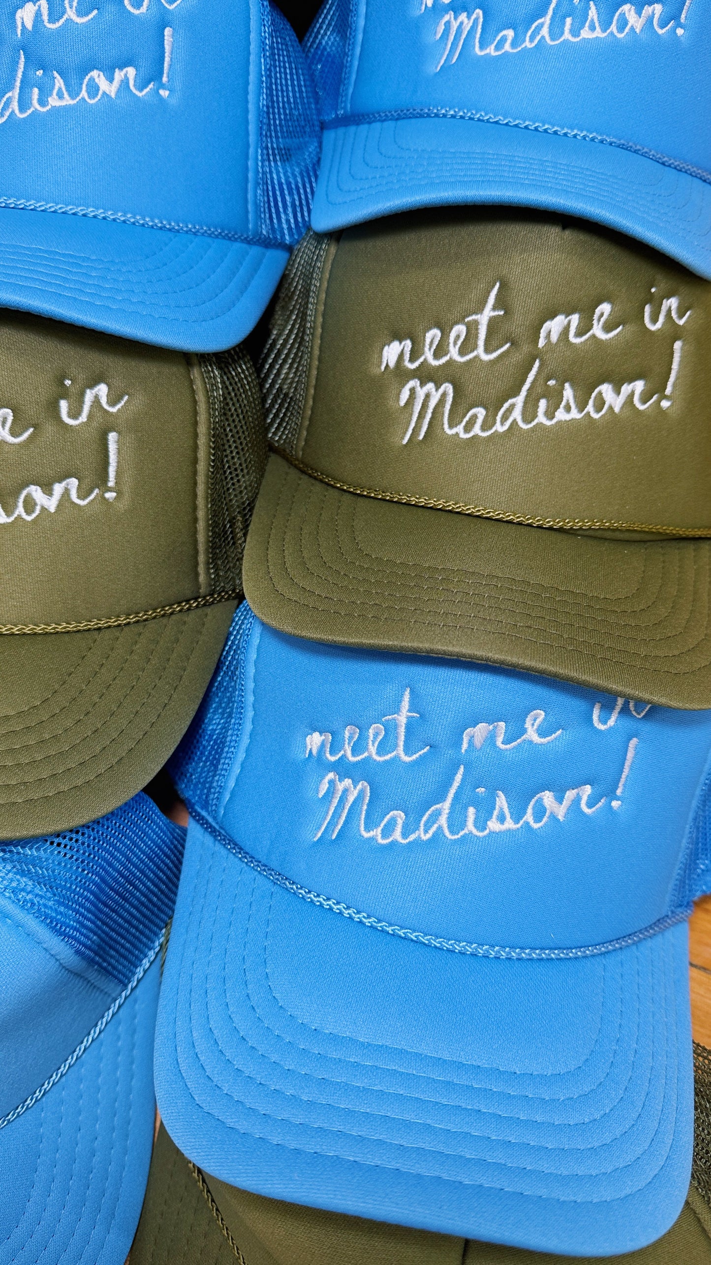 Meet me in.... Custom Hats!