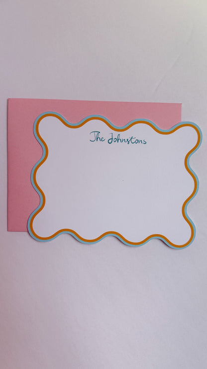 Wavy Stationery