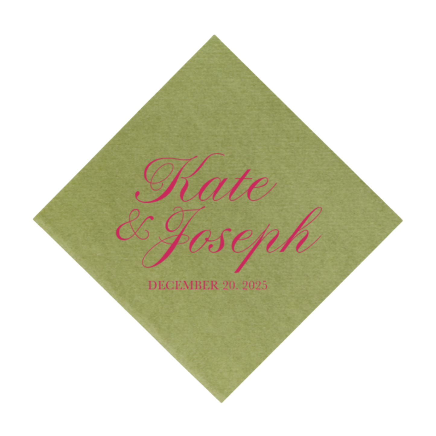 Classic Names Cocktail Napkins