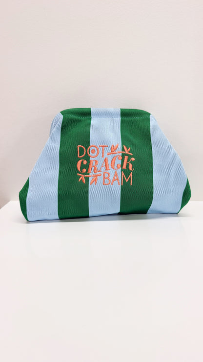 Dot Crack Bam Mahjong Tile Pouch