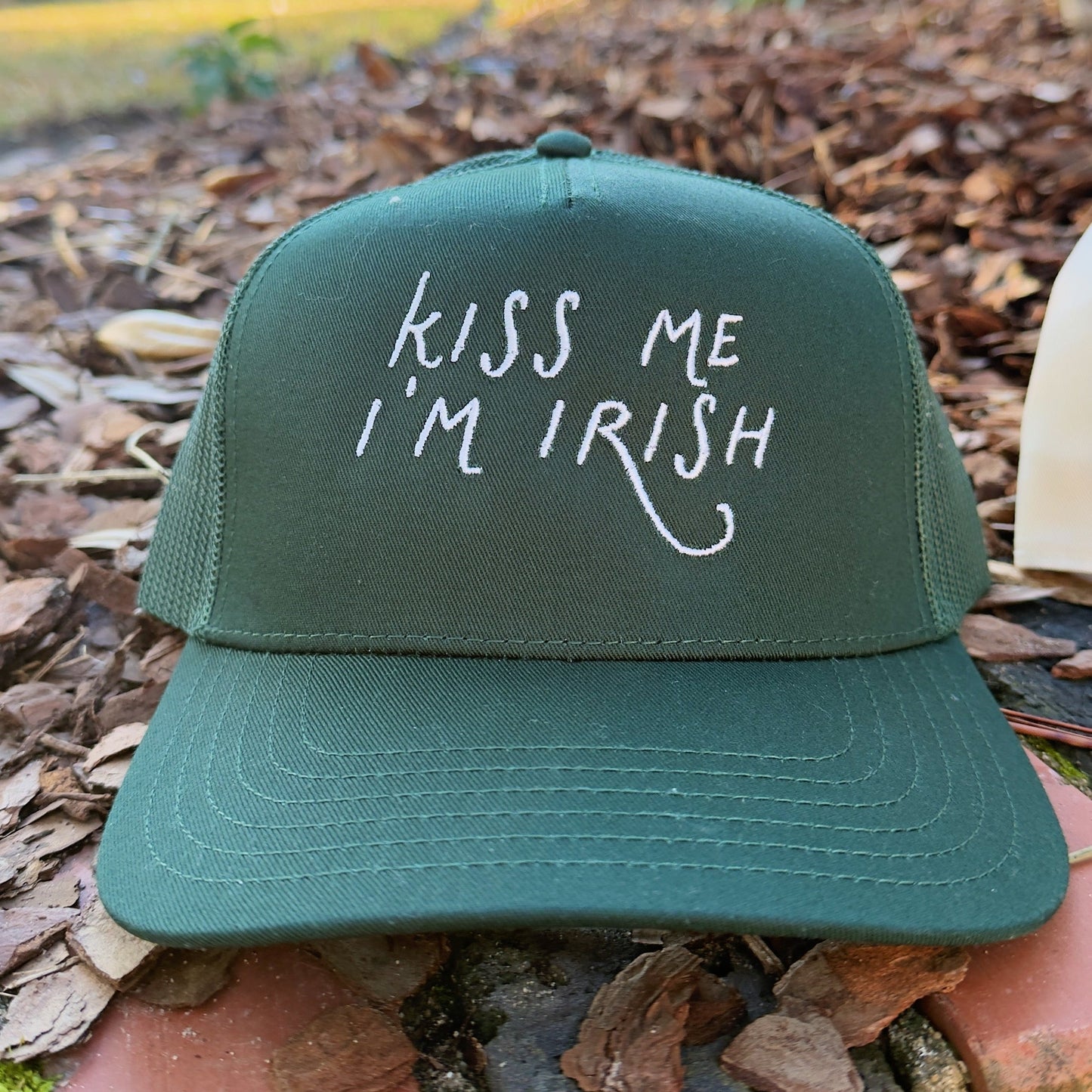 Kiss Me I’m Irish Embroidered Hat
