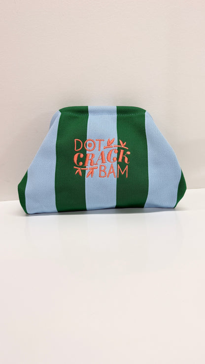 Dot Crack Bam Mahjong Tile Pouch