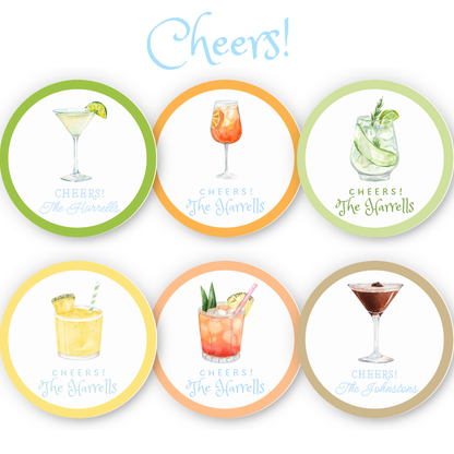 Cheers! Gift Tags