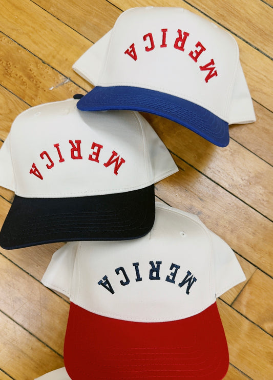 Merica Canvas Hat