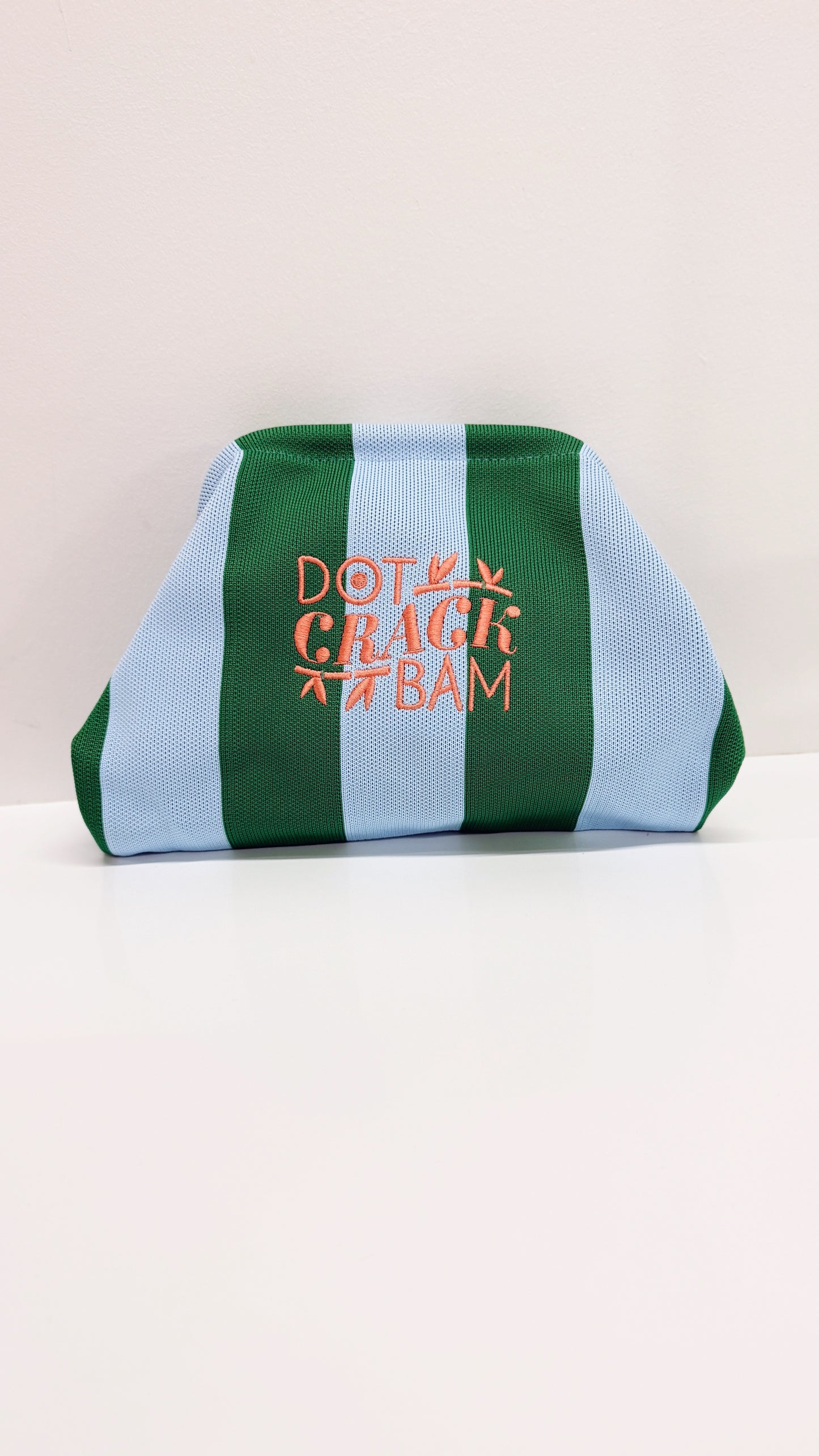 Dot Crack Bam Mahjong Tile Pouch