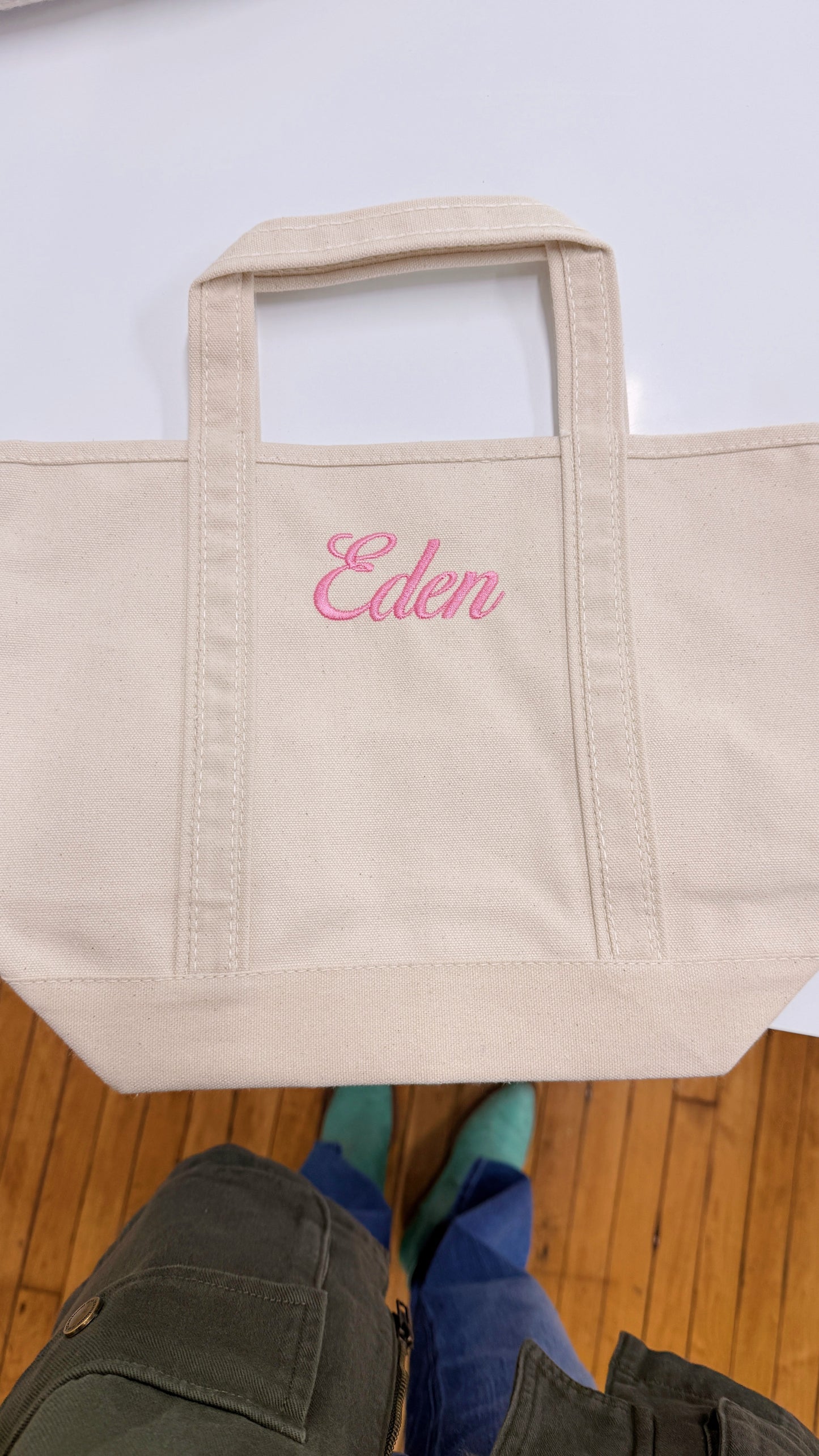 Mini Canvas Tote