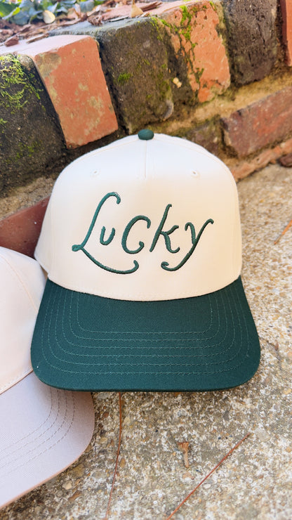 Lucky Embroidered Hat