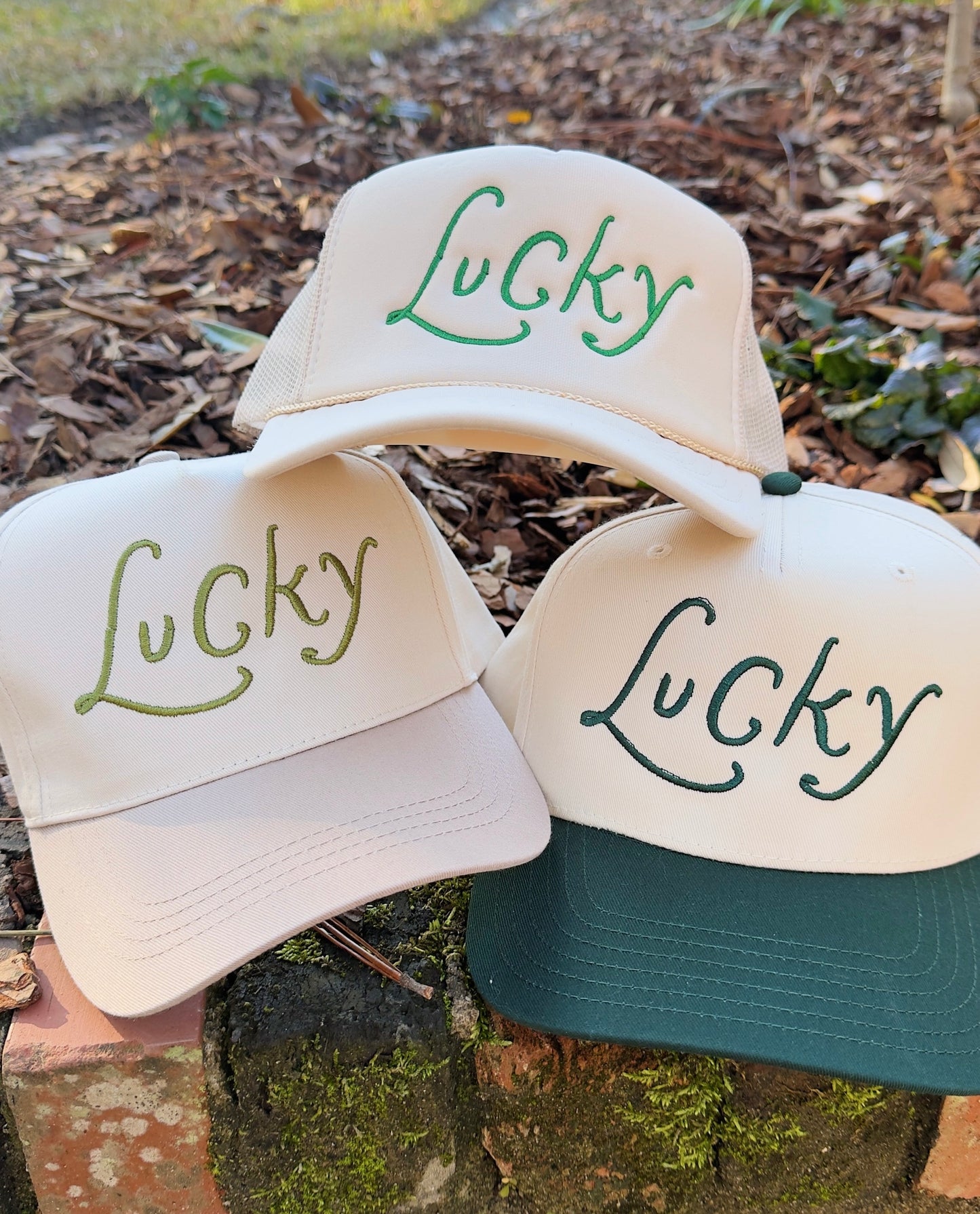 Lucky Embroidered Hat