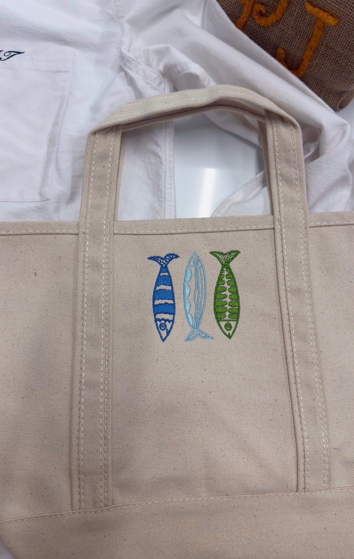 Sardine Mini Canvas Tote