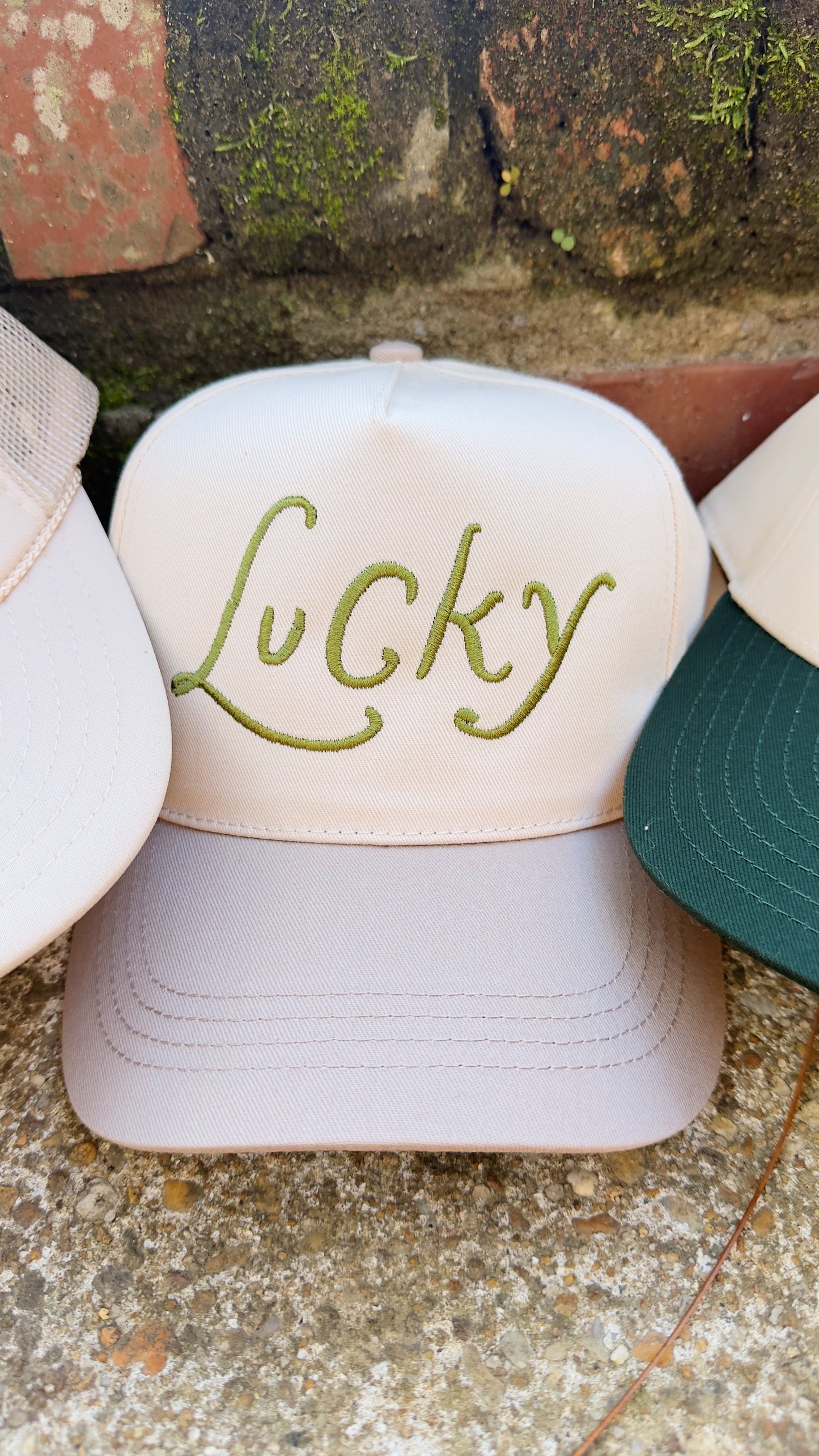 Lucky Embroidered Hat
