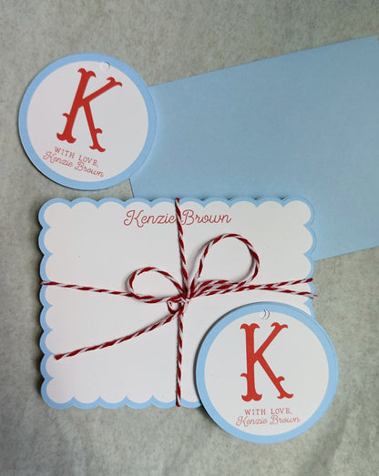 Notecard + Gift Tag Set