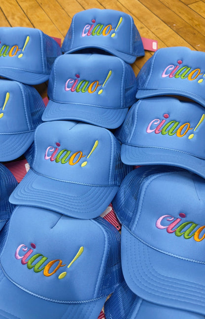 Ciao! Embroidered Trucker Hat