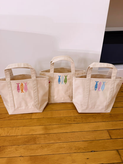 Sardine Mini Canvas Tote