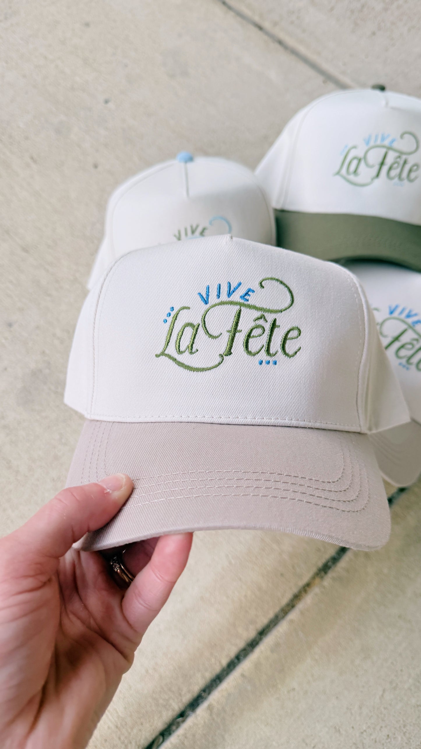 Vive La Fête Canvas Hat