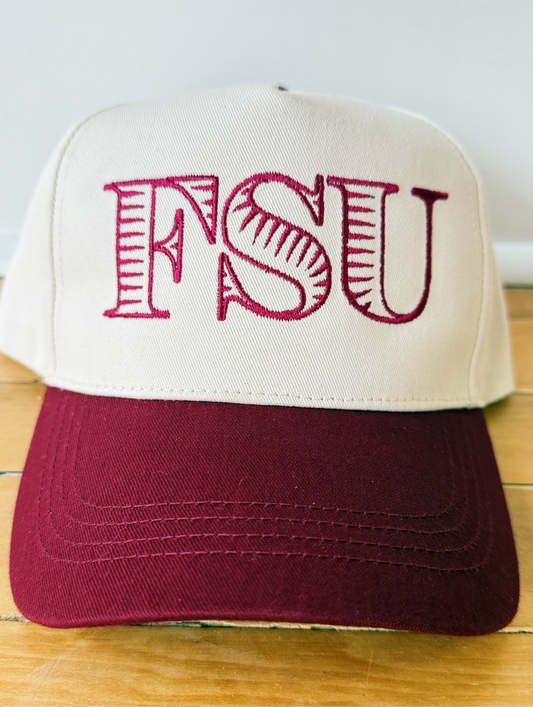 Funky FSU Canvas Hat