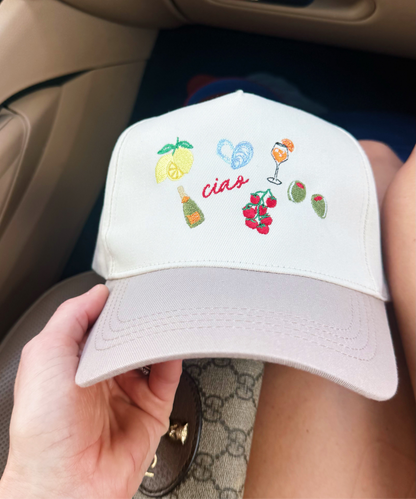 Italian Summer Canvas Hat