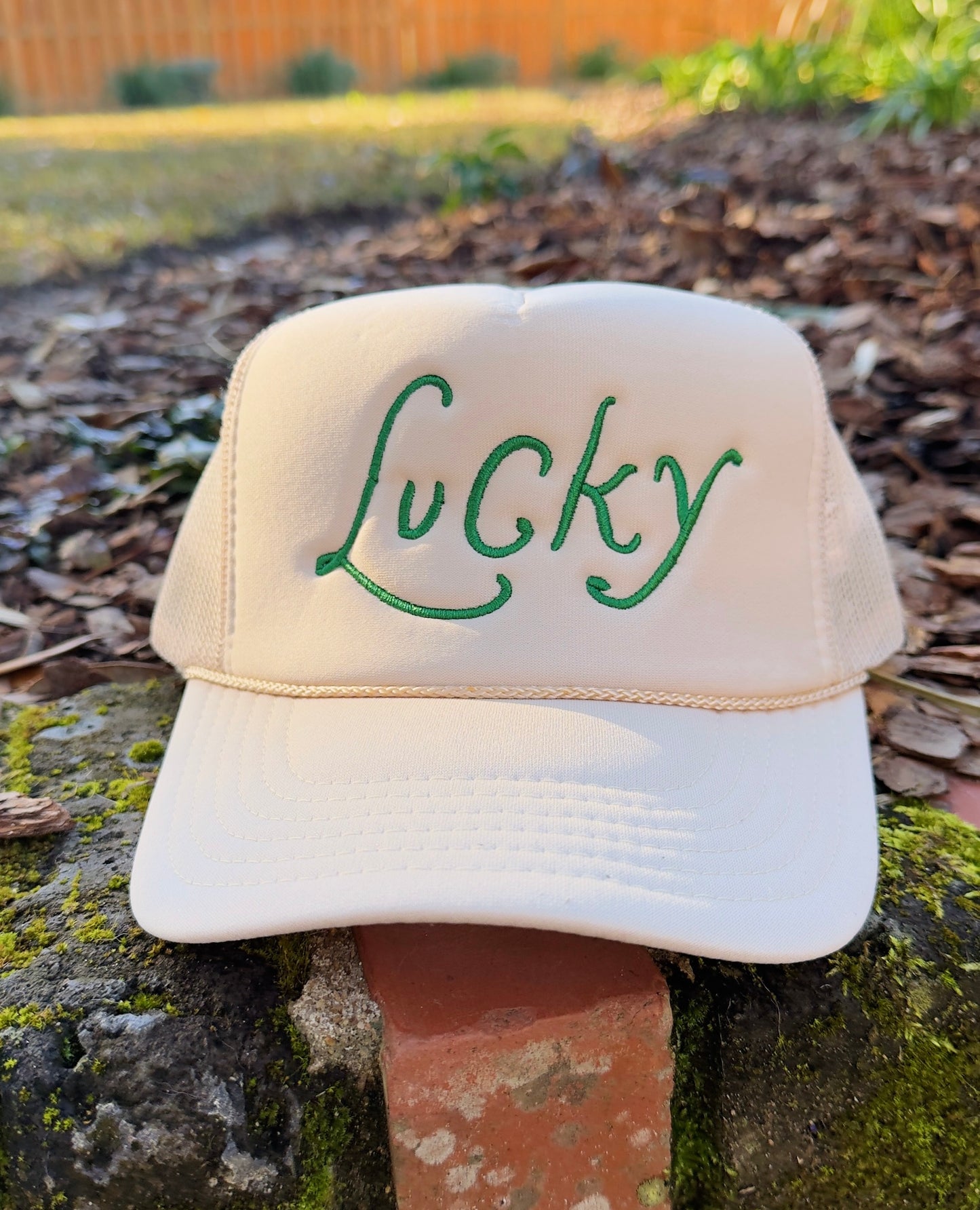 Lucky Embroidered Hat