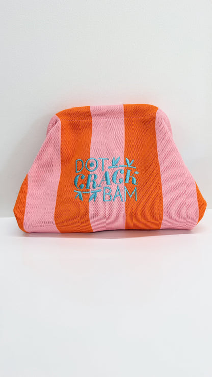 Dot Crack Bam Mahjong Tile Pouch