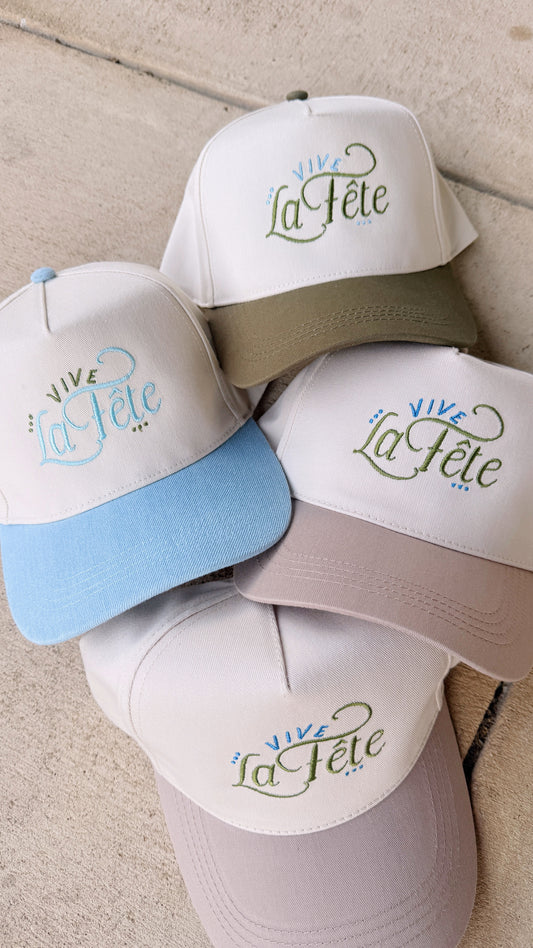 Vive La Fête Canvas Hat