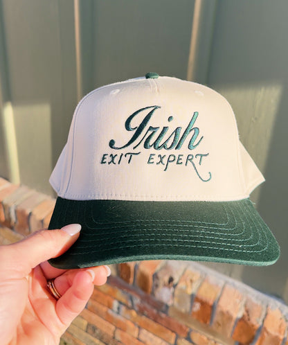 Irish Exit Expert Embroidered Hat