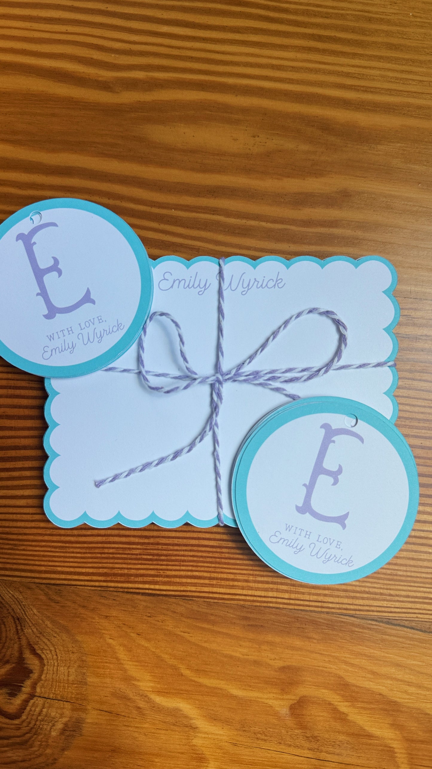 Notecard + Gift Tag Set