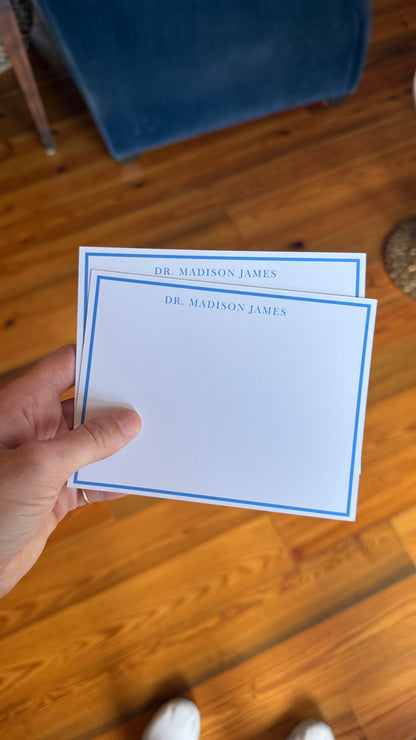 Personalized Rectangle Stationery