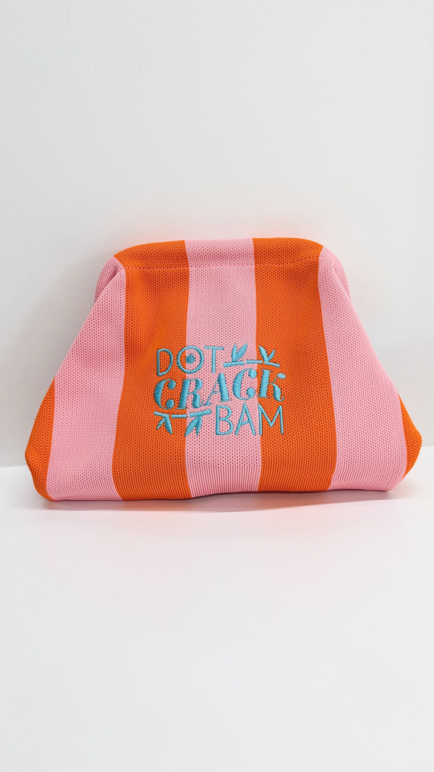 Dot Crack Bam Mahjong Tile Pouch