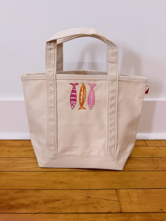 Sardine Mini Canvas Tote