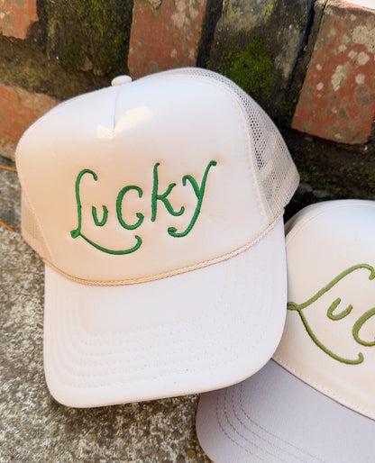 Lucky Embroidered Hat