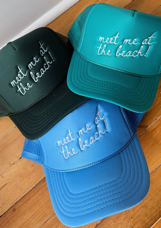 Meet Me at the Beach! Trucker Hat