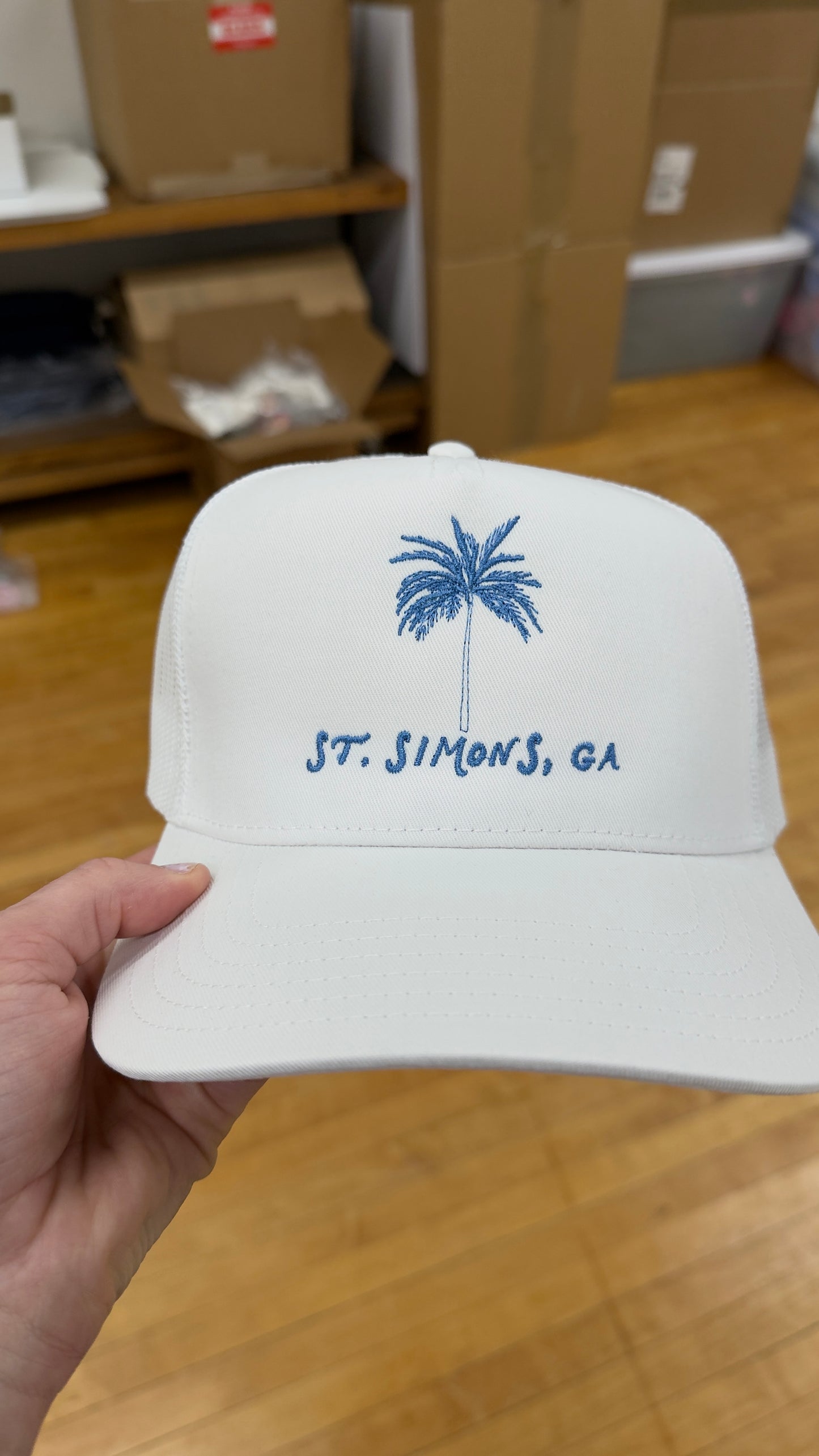 Palm Tree Custom Hats