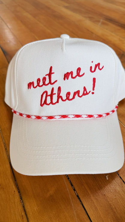Meet Me in Athens! Rope Hat