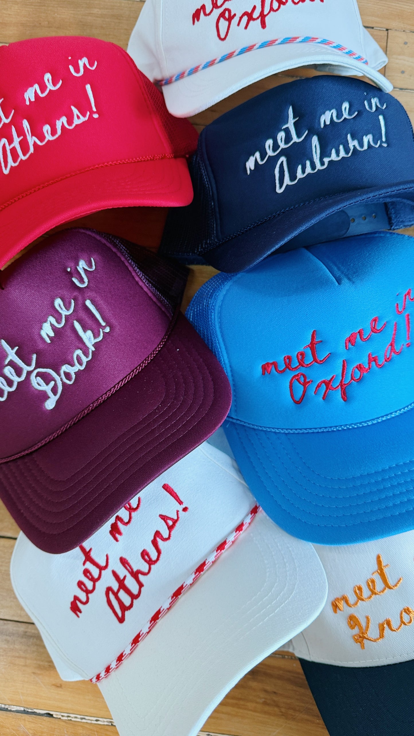Meet me in.... Custom Hats!